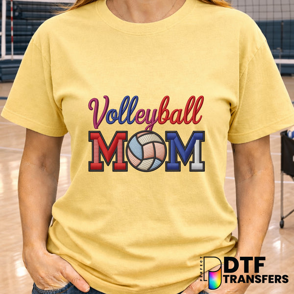 Volleyball Mom – Volleyball DTF Transfer