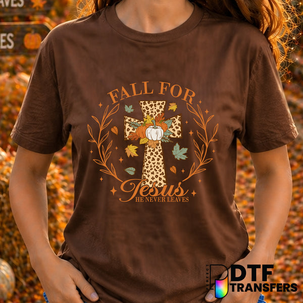 Fall for Jesus – Thanksgiving DTF Transfer