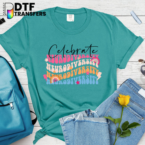 Celebrate Neurodiversity – Special Education DTF Transfer