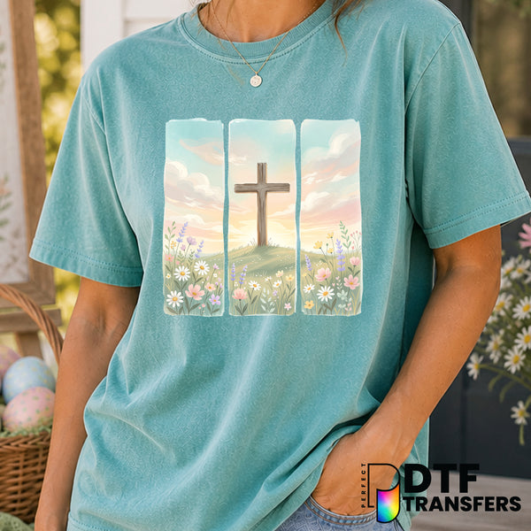 He Is Risen – Easter DTF Transfer