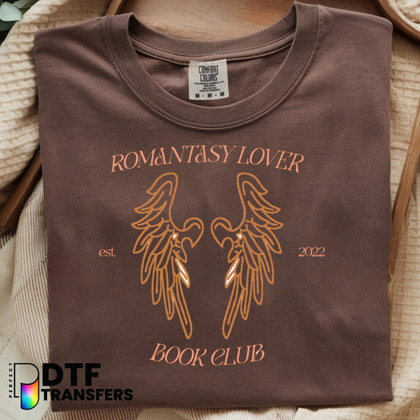 Romantasy Lover Book Club Reading – Teacher DTF Transfer