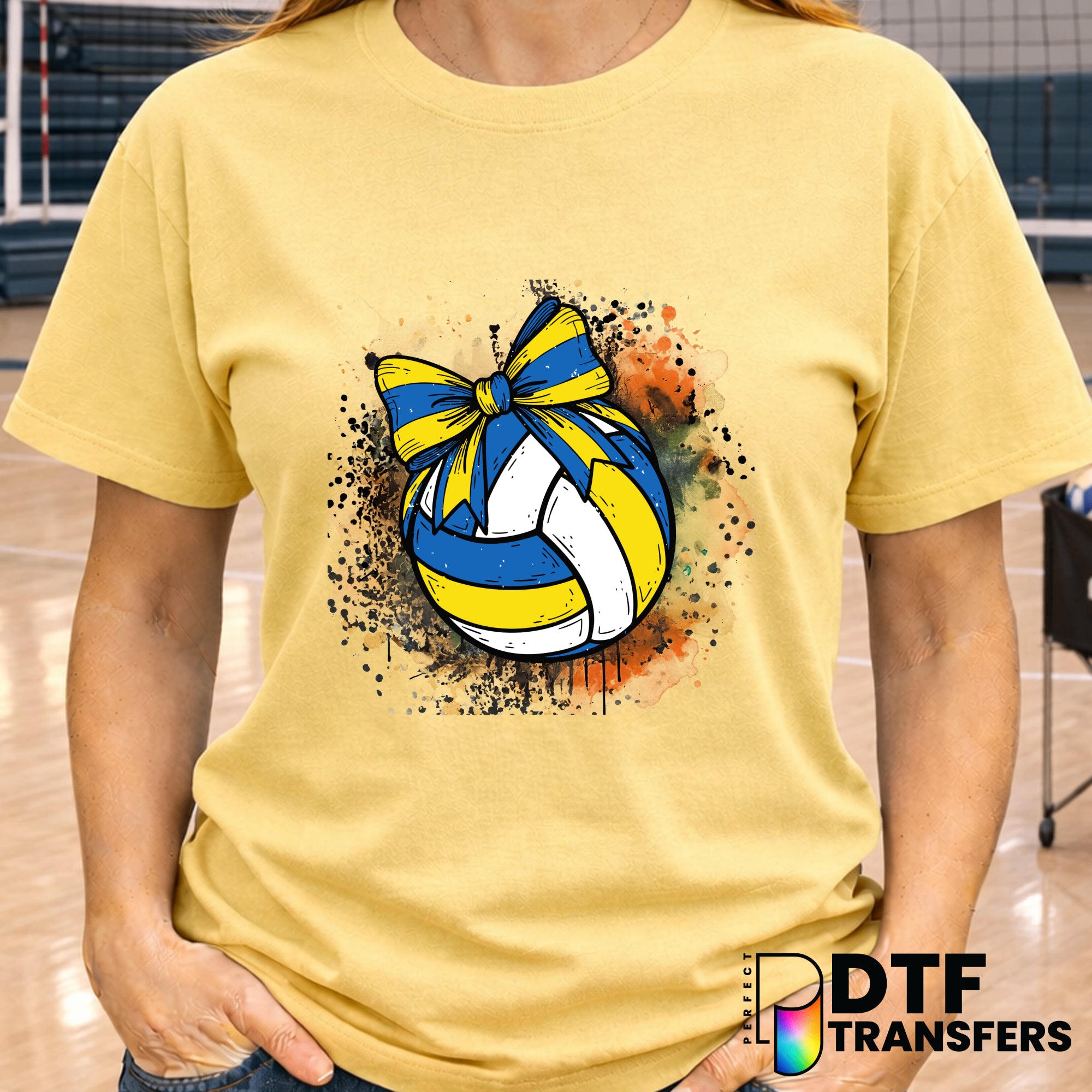 Volleyball Babe – Volleyball DTF Transfer
