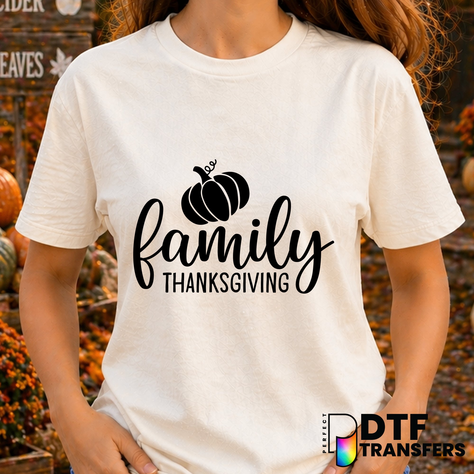 Family Thanksgiving – Thanksgiving DTF Transfer