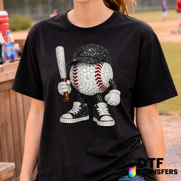 My Favorite Baseball Player Calls Me MOM – Baseball DTF Transfer