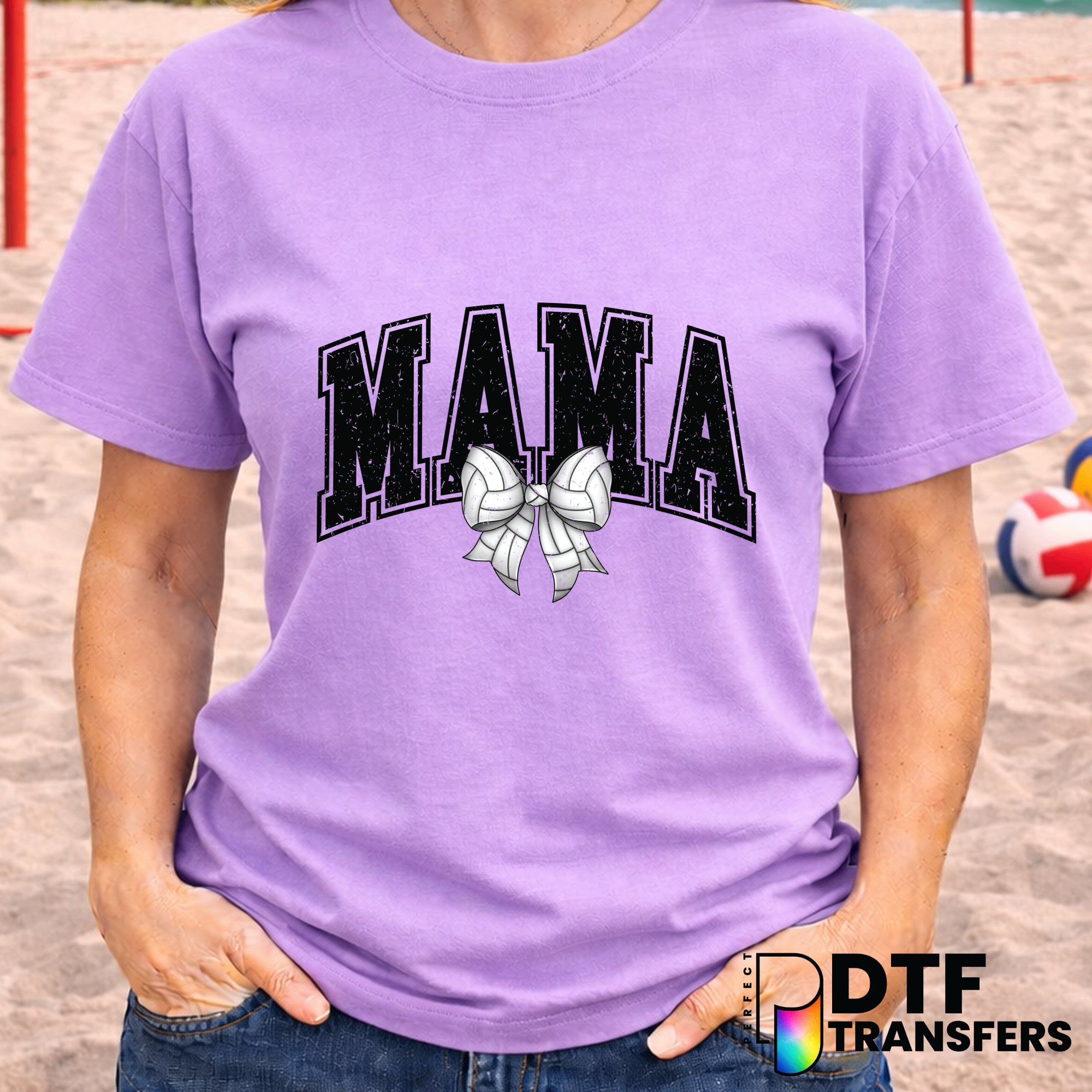 VOLLEYBALL MAMA – Volleyball DTF Transfer