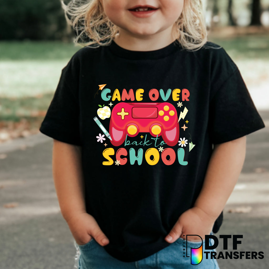 Welcome Back To School Gaming Controller – Teacher DTF Transfer