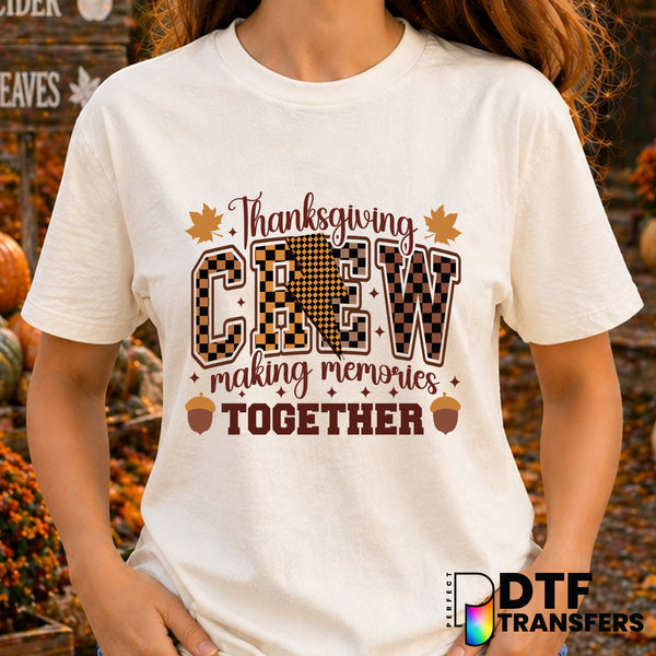 Thanksgiving Crew – Thanksgiving DTF Transfer