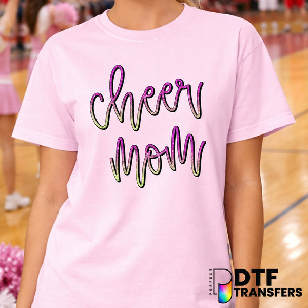 Cheer Mom – Cheerleading DTF Transfer