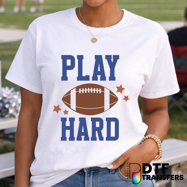 Play Hard Football – DTF Transfer