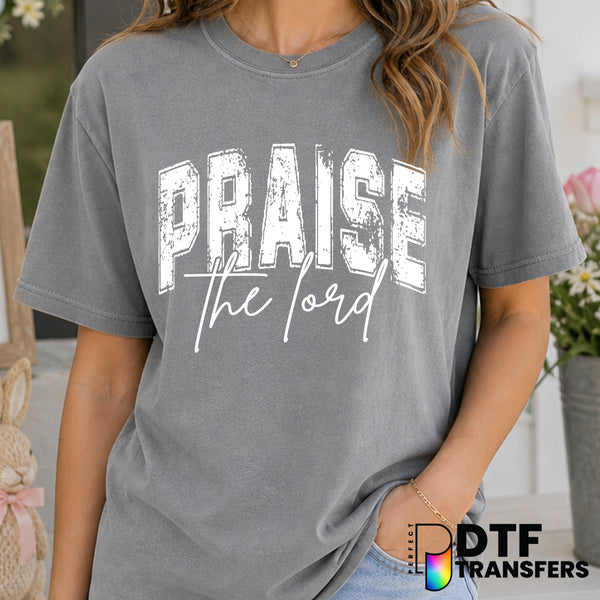 Praise the Lord – Easter DTF Transfer