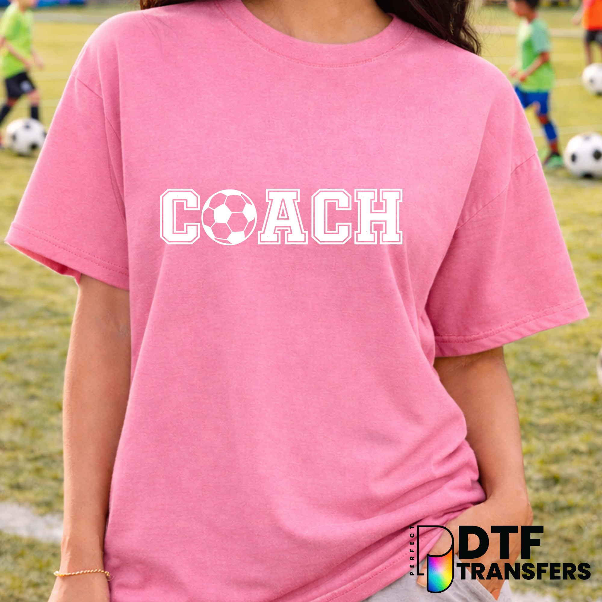 COACH – Soccer DTF Transfer