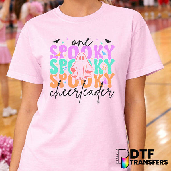 One Spooky Cheerleader – Cheerleading DTF Transfer