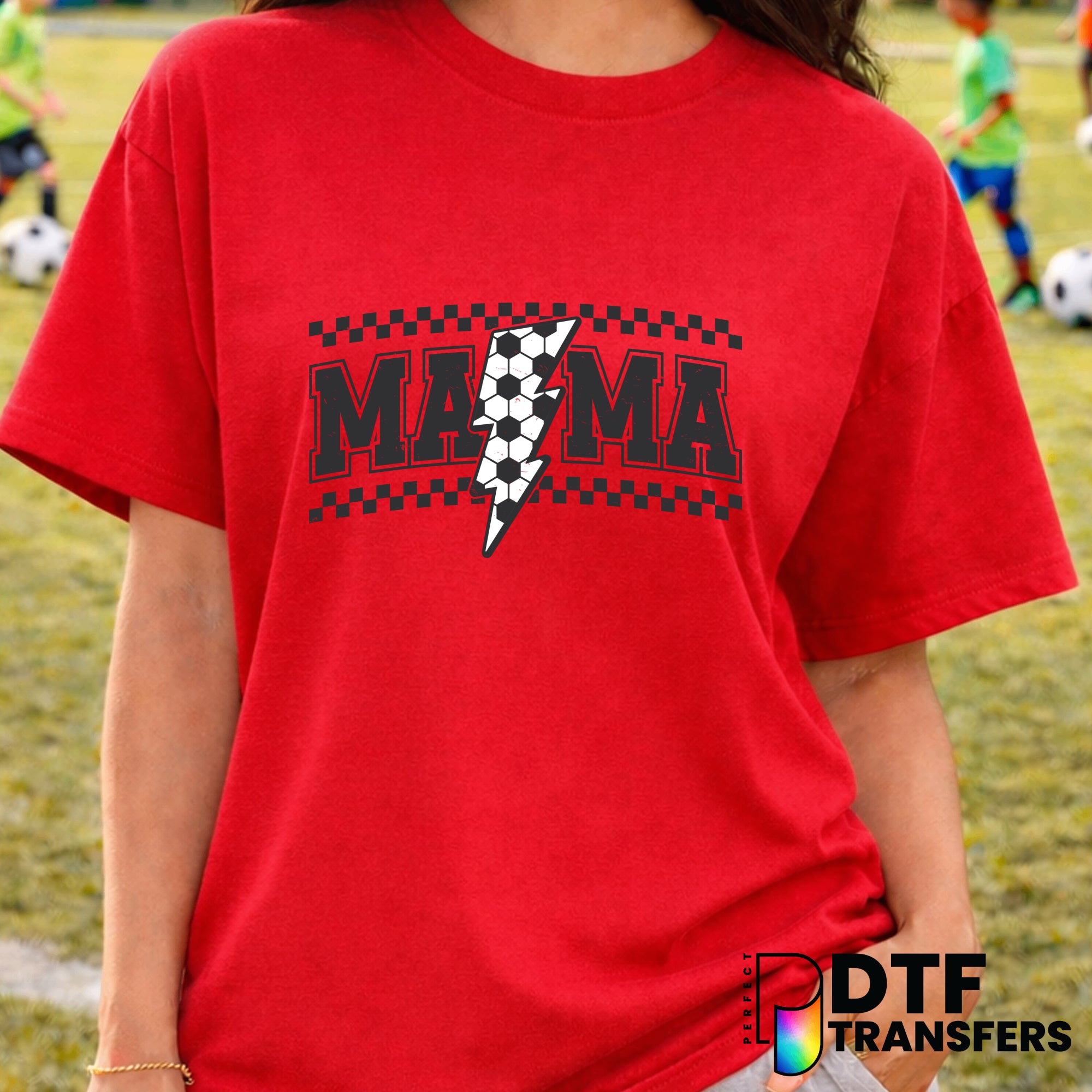Soccer Mama – Soccer DTF Transfer