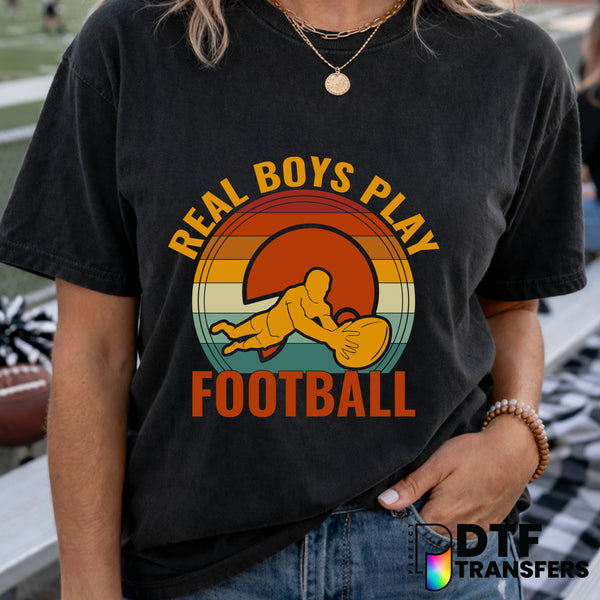 REAL BOYS PLAY FOOTBALL – Football DTF Transfer
