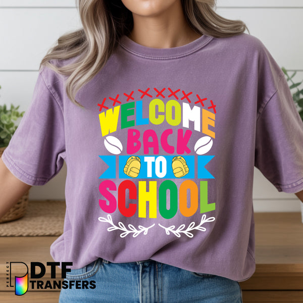 WELCOME BACK TO SCHOOL – Teacher DTF Transfer