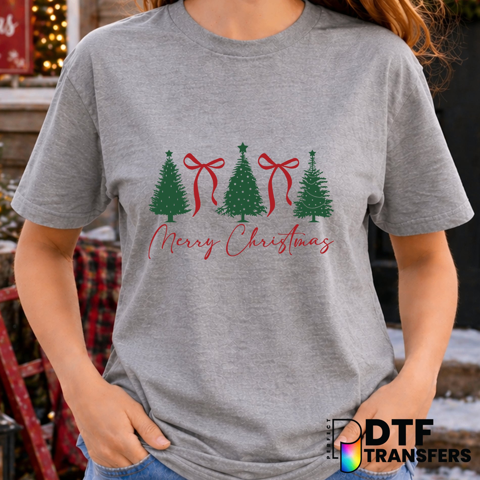 Merry Christmas – Christmas DTF Transfer