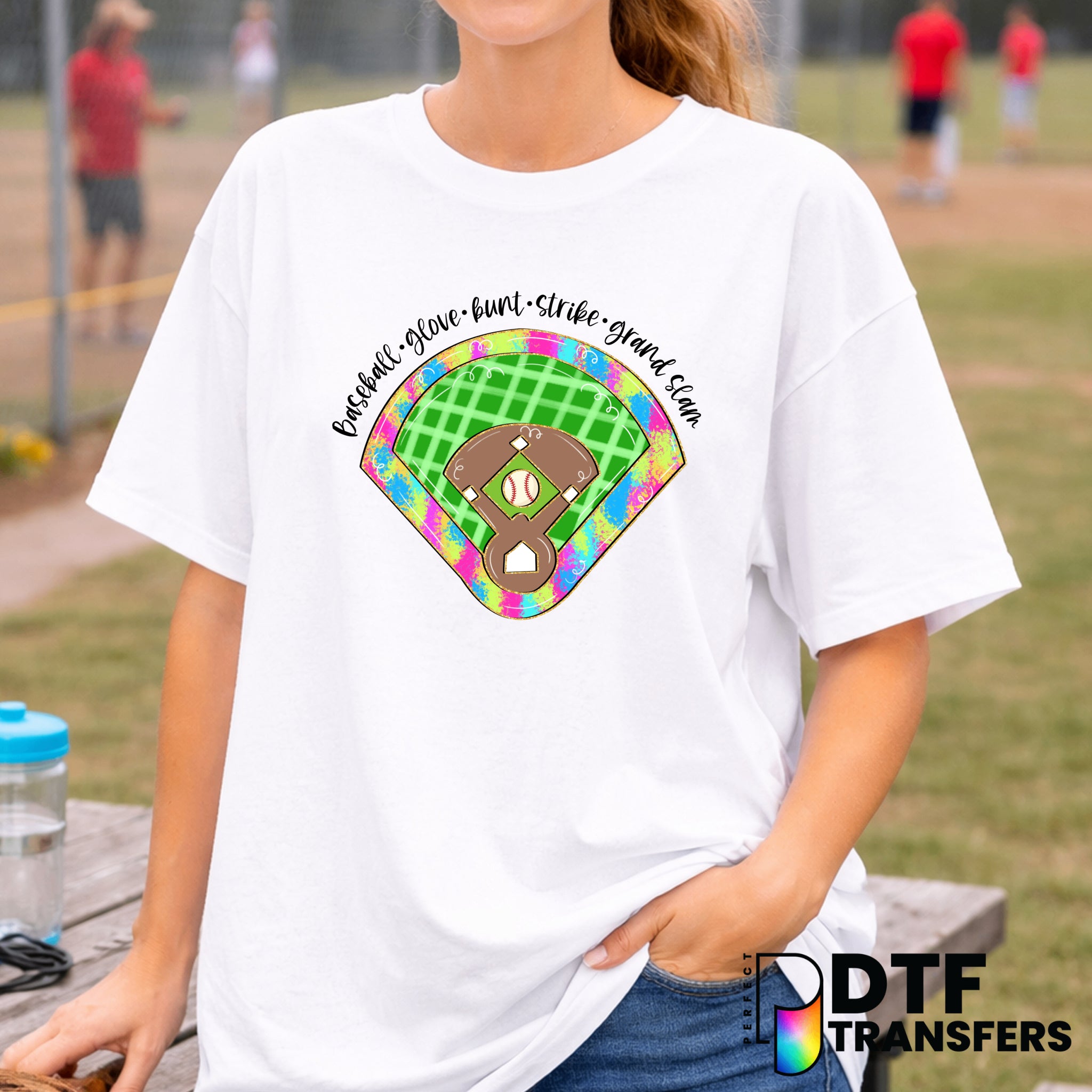 Baseball Mom – Baseball DTF Transfer