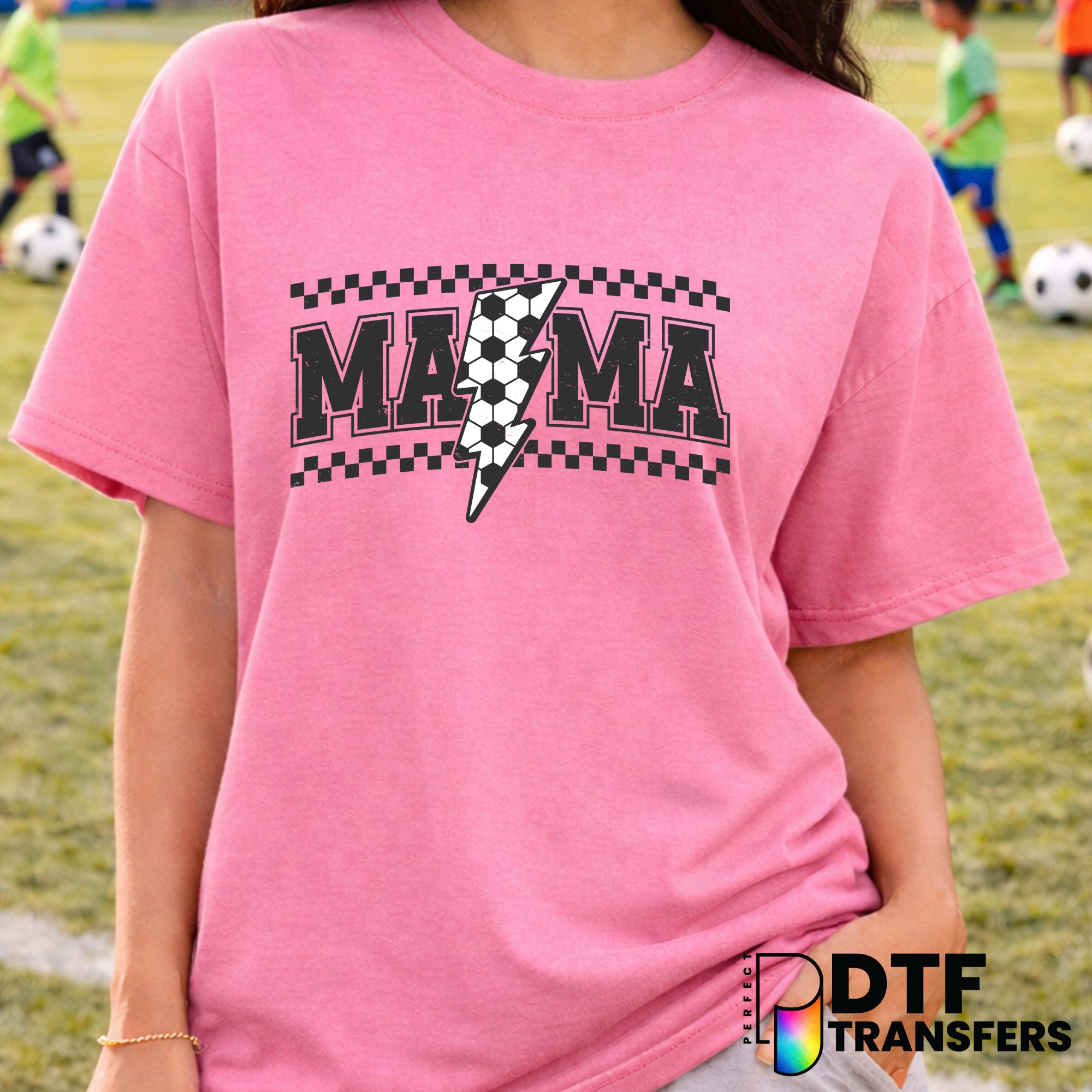 Soccer Mama – Soccer DTF Transfer