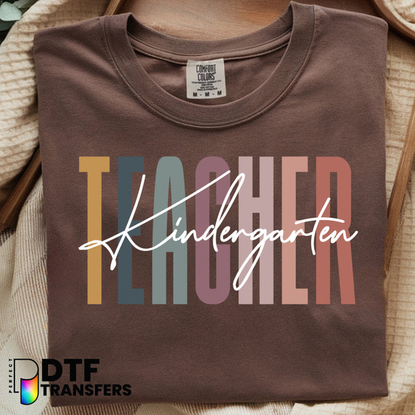 Cute Kindergarten Teacher Pre K – Teacher DTF Transfer
