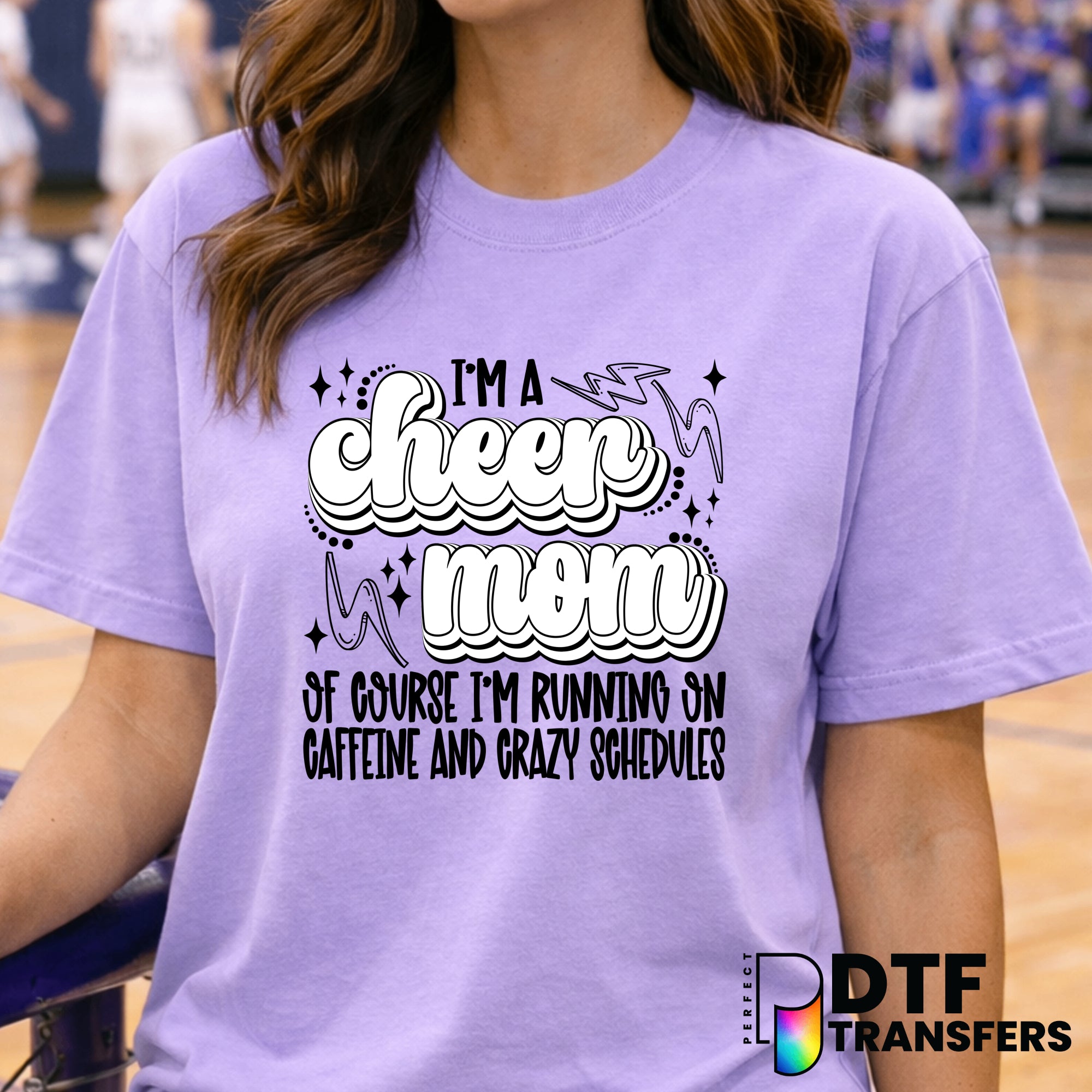 I'm A Cheer Mom – Cheerleading DTF Transfer
