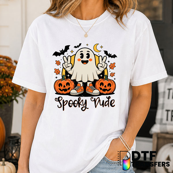SPOOKY DUDE – Halloween DTF Transfer