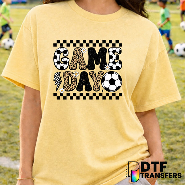 GAME DAY Soccer Ball – DTF Transfer