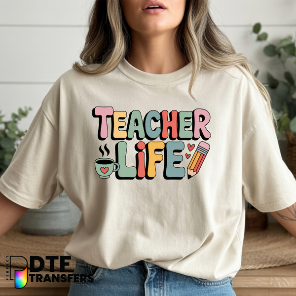 It's a Beautiful Day to Make Some Art – Art Teacher DTF Transfer