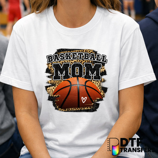 Realistic Basketball Mom – Basketball DTF Transfer
