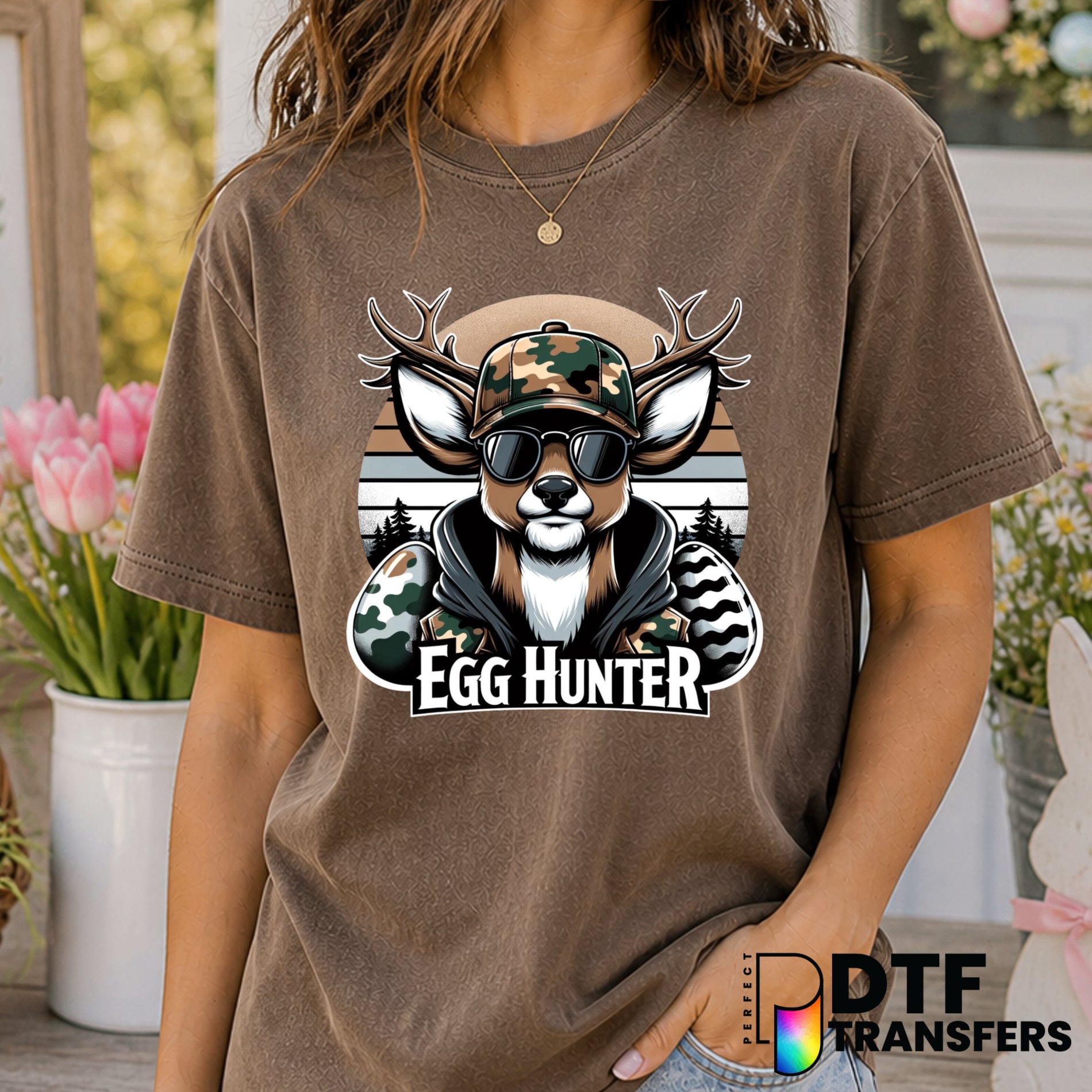 Egg Hunter – Easter DTF Transfer