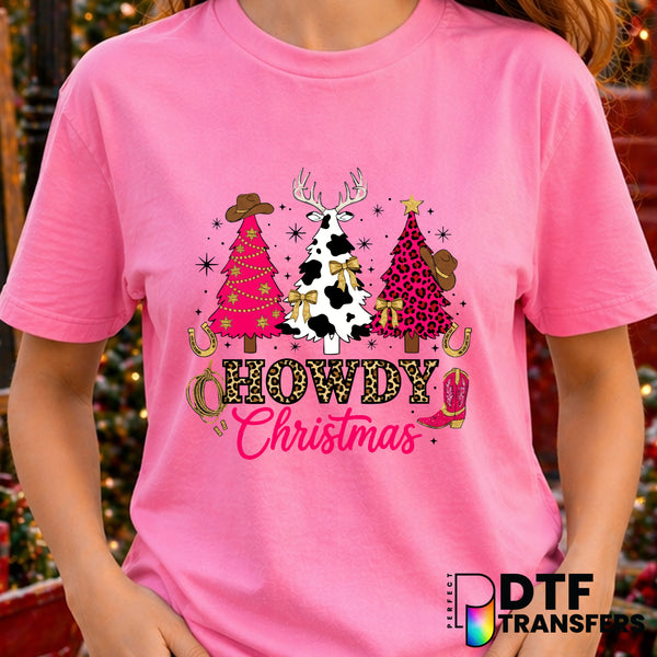 Howdy Christmas – Christmas DTF Transfer