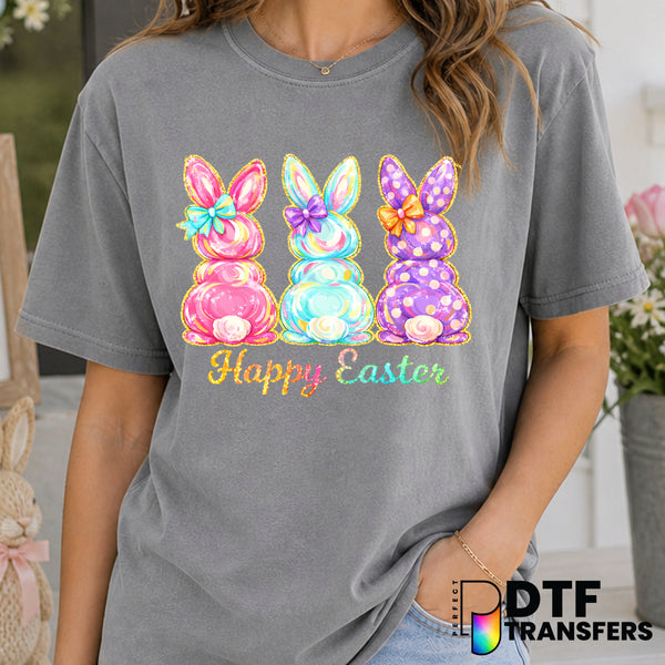 Happy Easter – Easter DTF Transfer