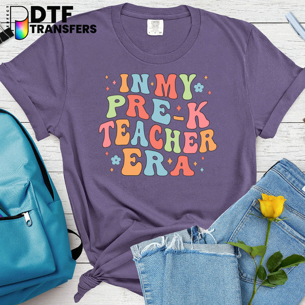 IN MY PRE-K TEACHER ERA – Teacher DTF Transfer
