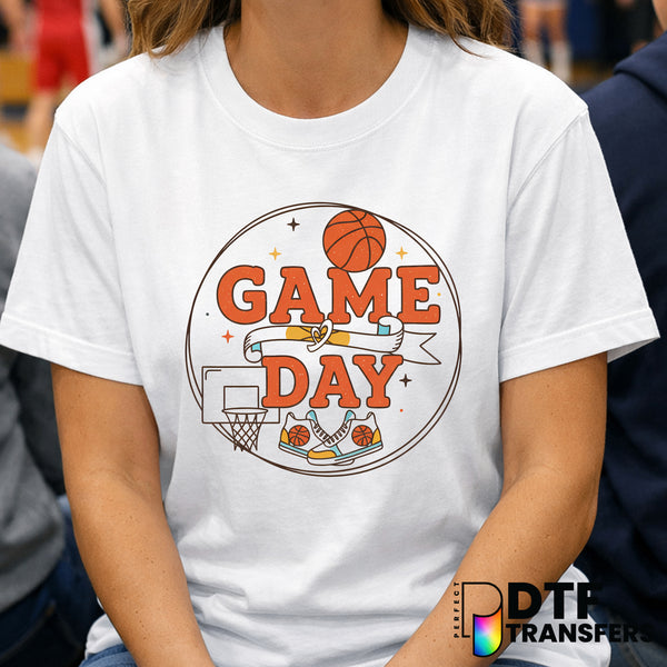 Game Day Basketball – DTF Transfer