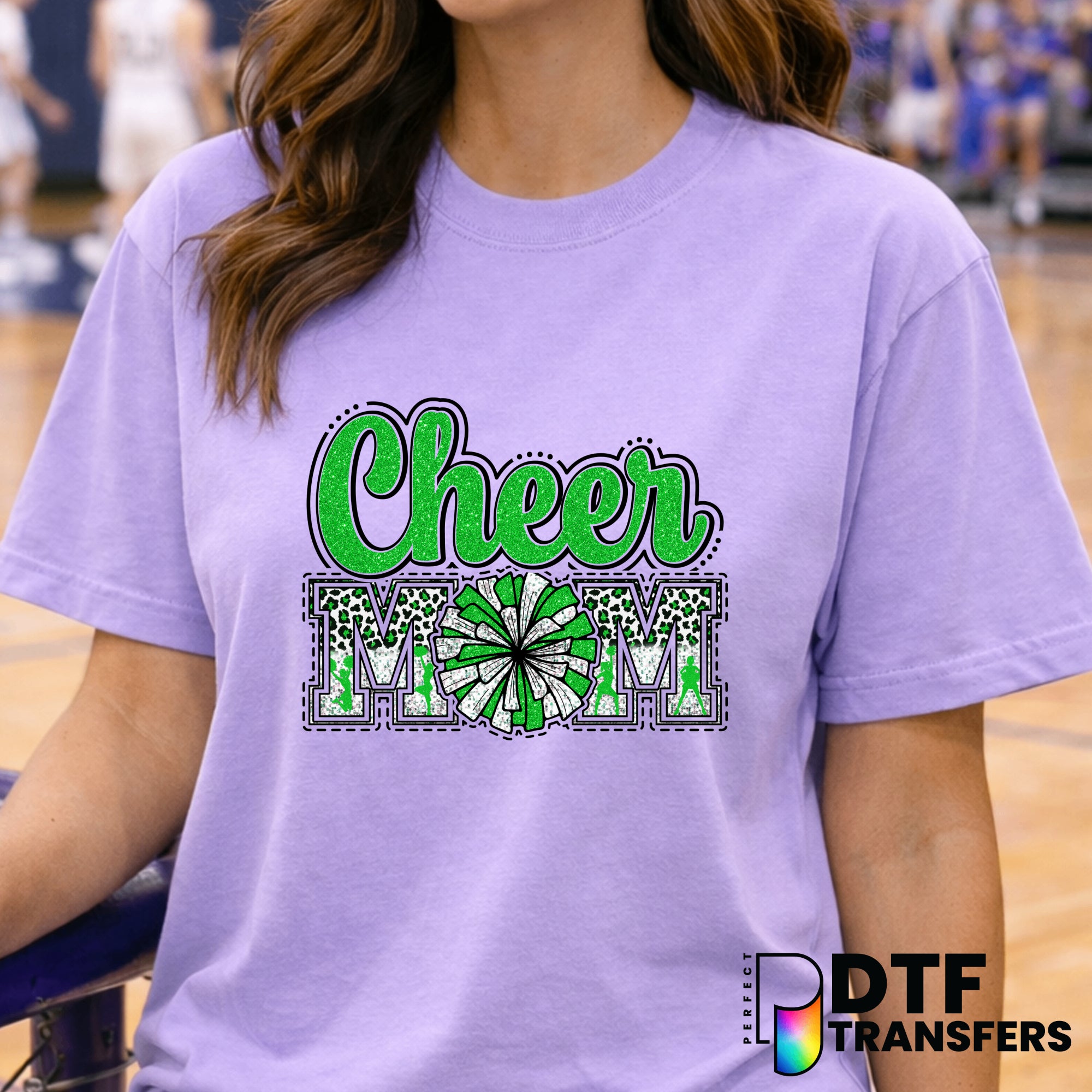 Cheer Mom – Cheerleading DTF Transfer