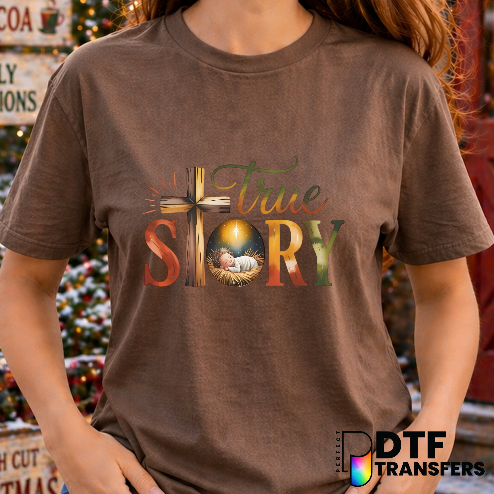 True Story Jesus Christmas – DTF Transfer