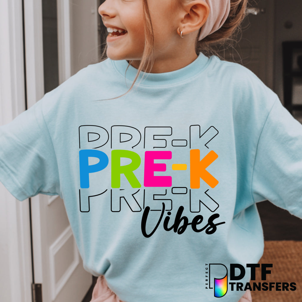 Pre-K VIBES – Teacher DTF Transfer