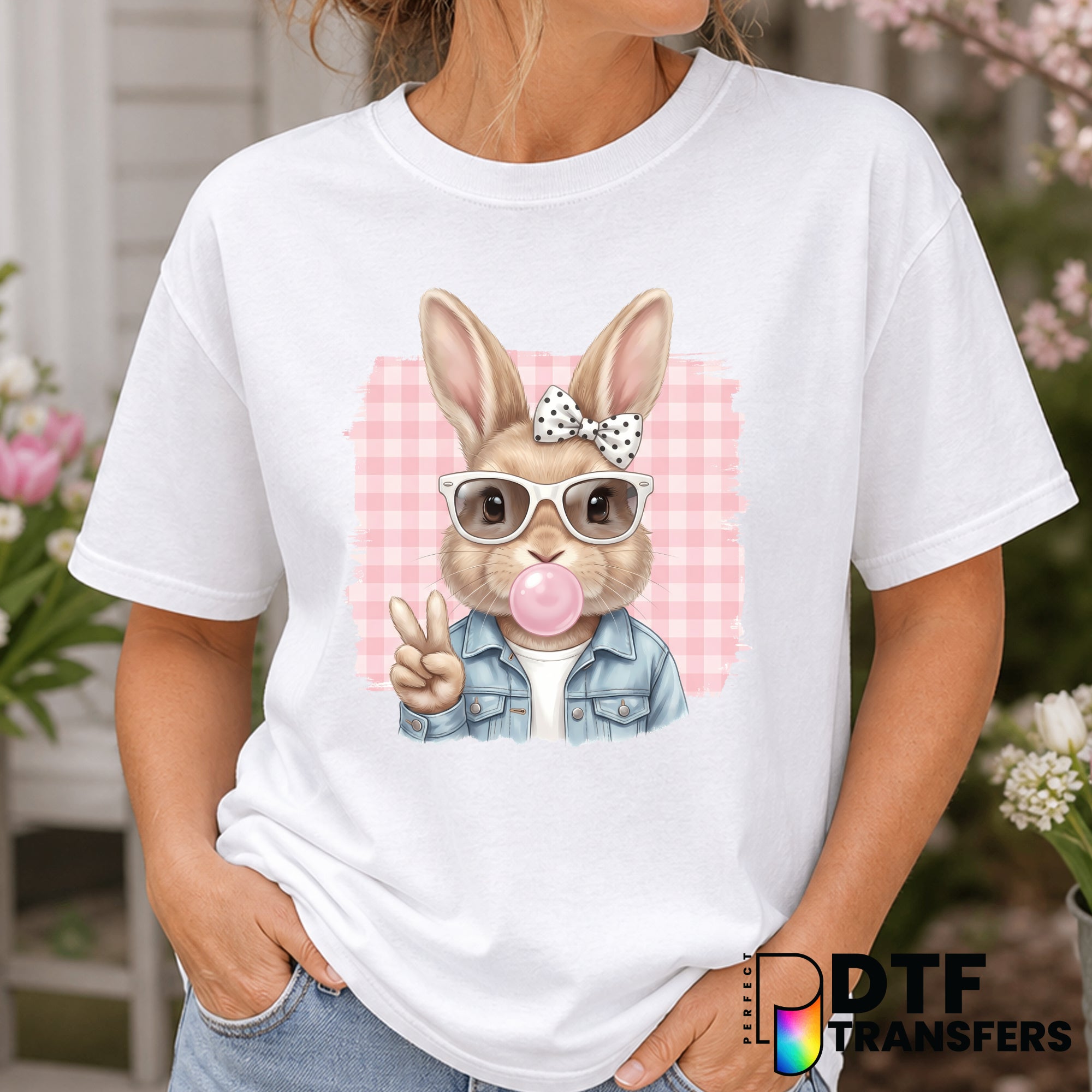 Peace Love Easter – Easter DTF Transfer