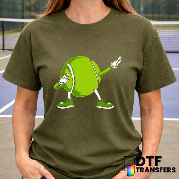 I'd Hit That Funny Dabbing Tennis Ball – DTF Transfer