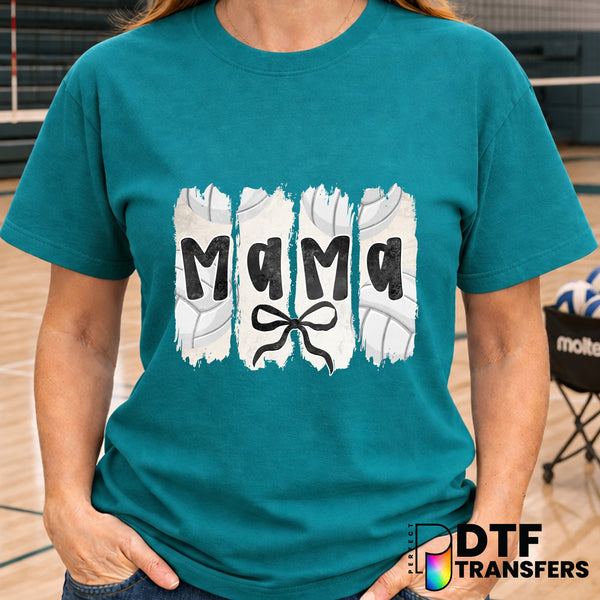 Coquette Volleyball Mama – Volleyball DTF Transfer
