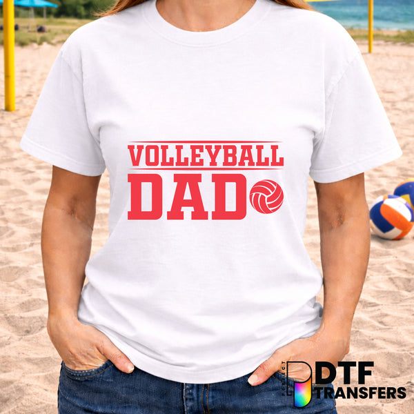 Volleyball Dad – Volleyball DTF Transfer