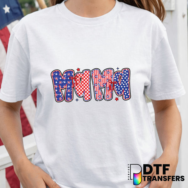 Mama Coquette – Fourth of July DTF Transfer