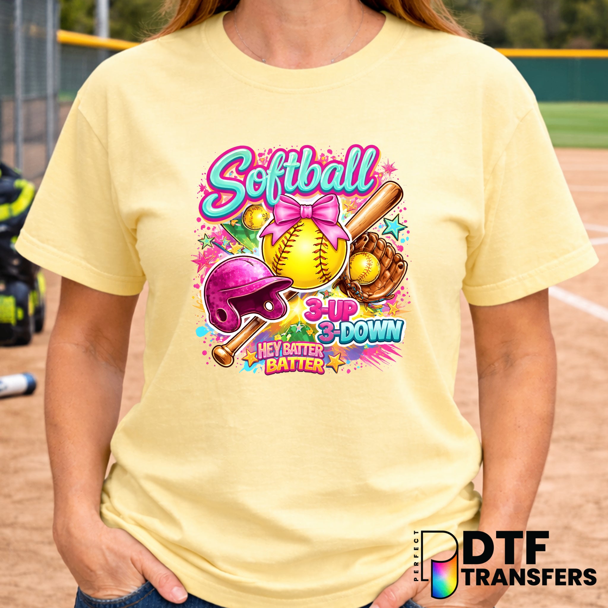 Hey Batter Batter – Softball DTF Transfer