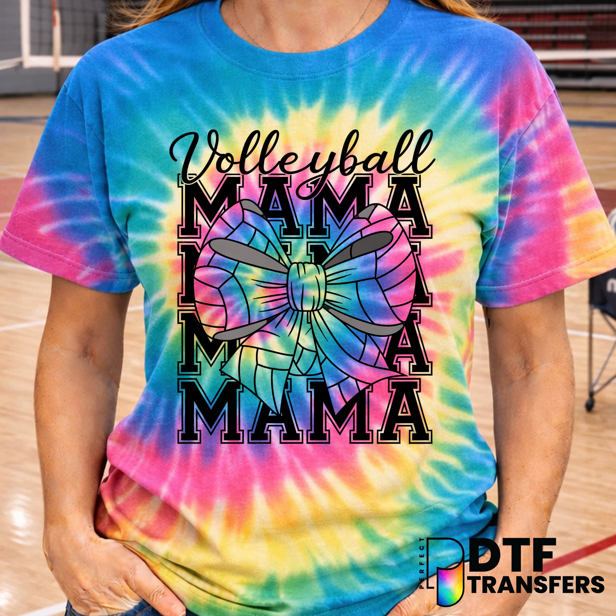 Volleyball Mama – Volleyball DTF Transfer