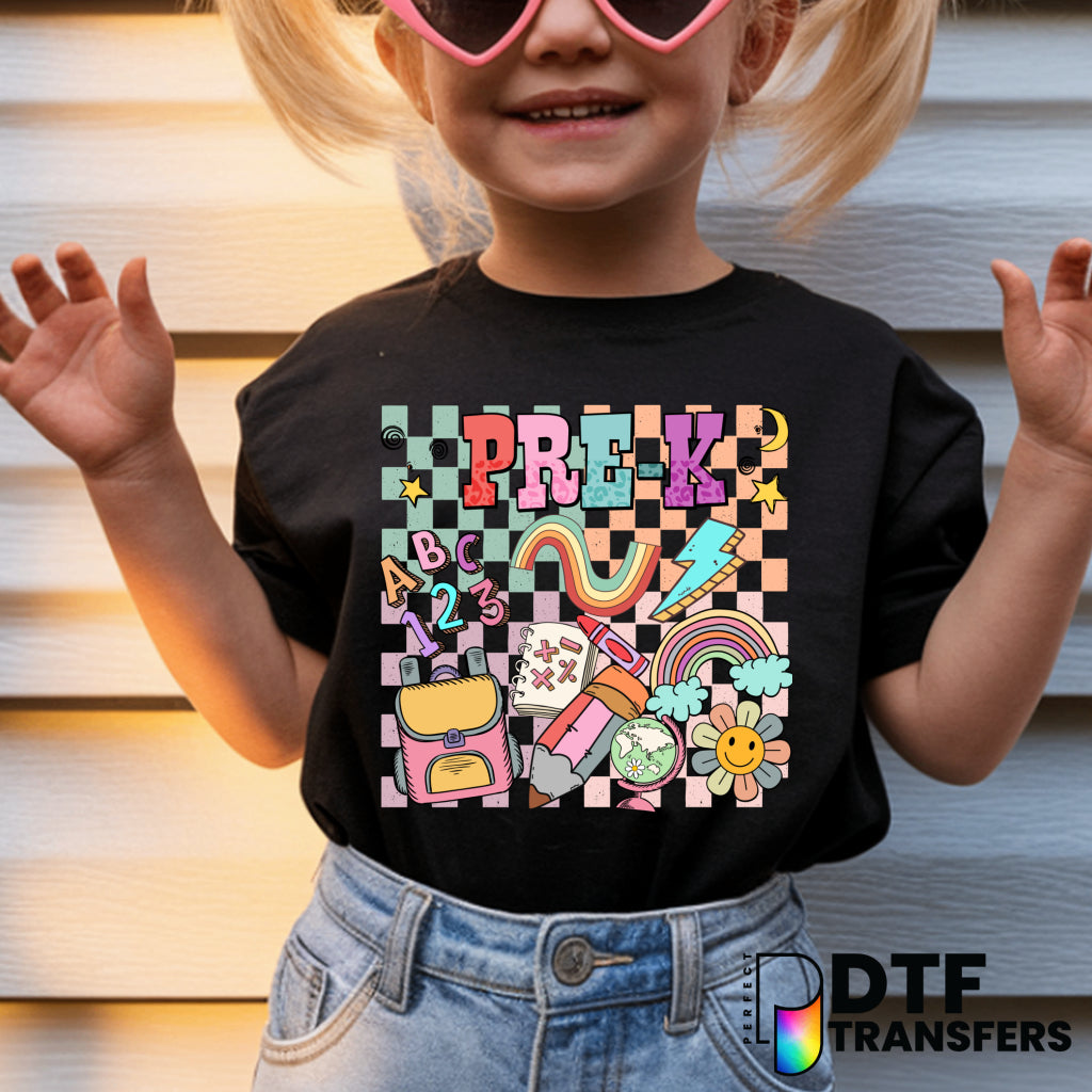 Pre-K Preschool Teacher School – Teacher DTF Transfer
