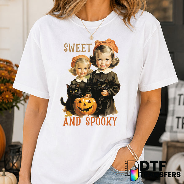 Sweet and Spooky – Halloween DTF Transfer