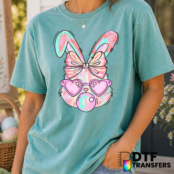 Pink Coquette Happy Easter – DTF Transfer