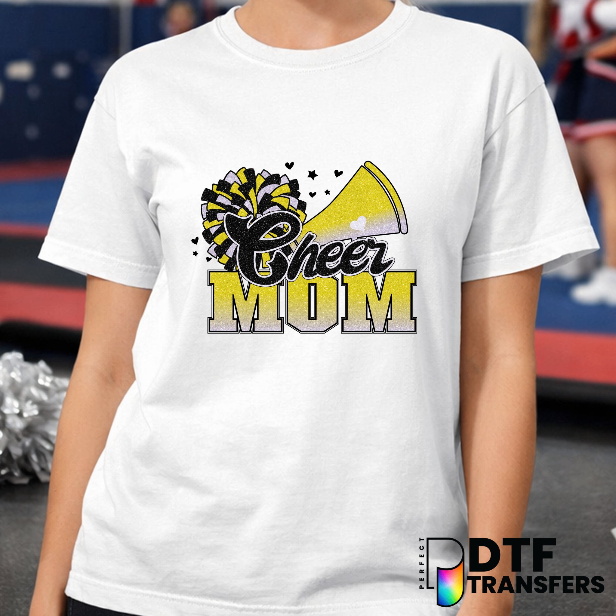 CHEER MOM – Cheerleading DTF Transfer