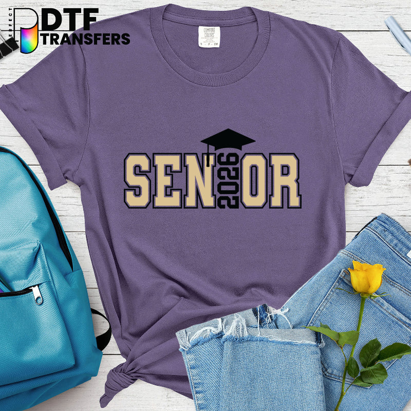 SENIOR 2026 Graduation Cap – Teacher DTF Transfer