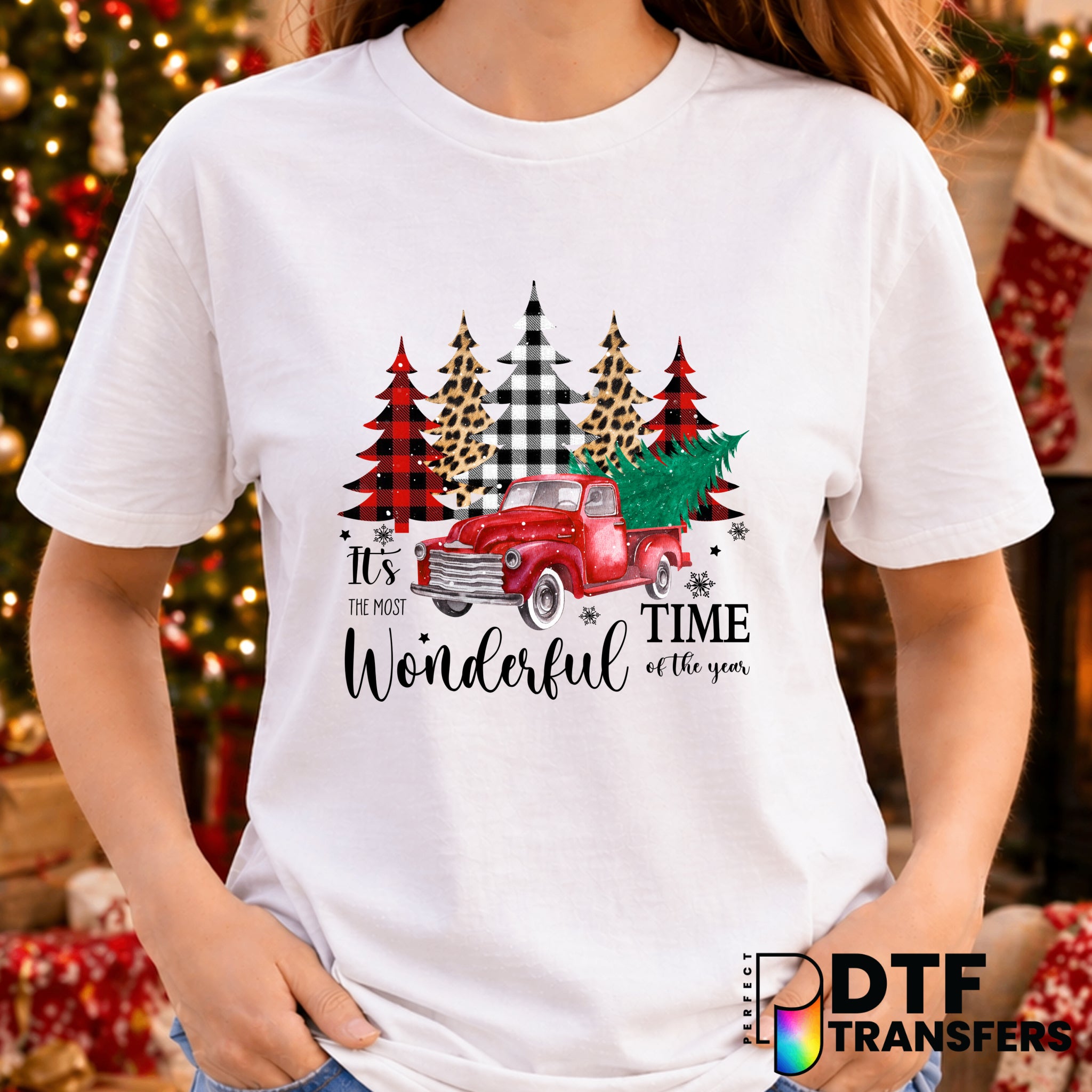 It's The Most Wonderful Time of The Year – Christmas DTF Transfer