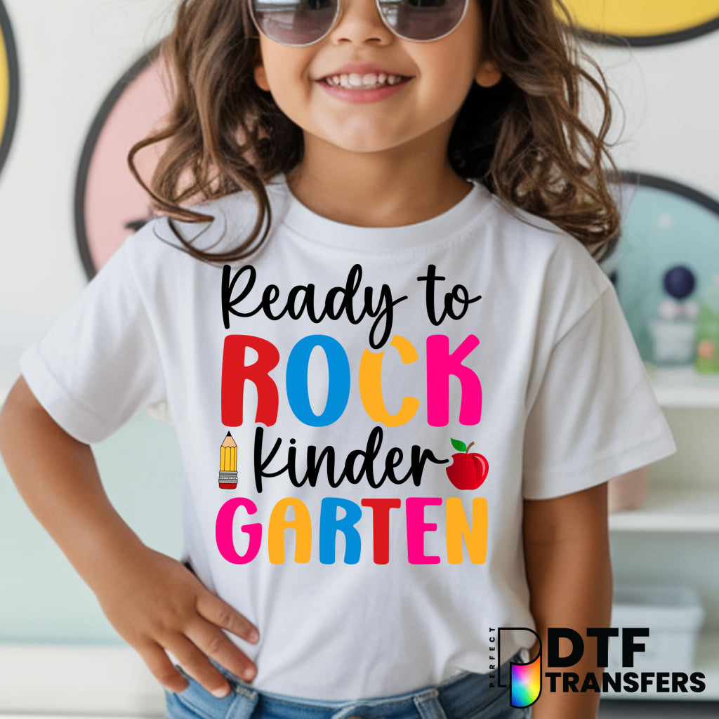 READY to ROCK KINDERGARTEN! – Teacher DTF Transfer
